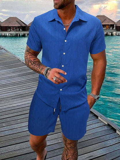 [KAUFE 1, ERHALTE 2] Conjunto Hemd und Shorts – Leicht & Stylisch für den Sommer
