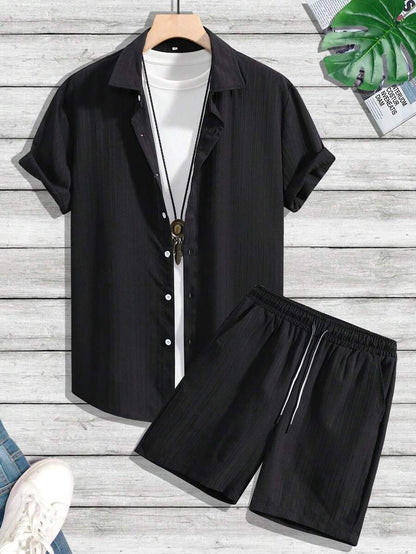 [KAUFE 1, ERHALTE 2] Conjunto Hemd und Shorts – Leicht & Stylisch für den Sommer