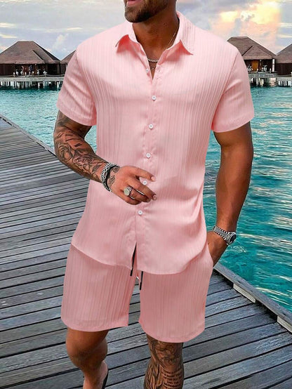 [KAUFE 1, ERHALTE 2] Conjunto Hemd und Shorts – Leicht & Stylisch für den Sommer
