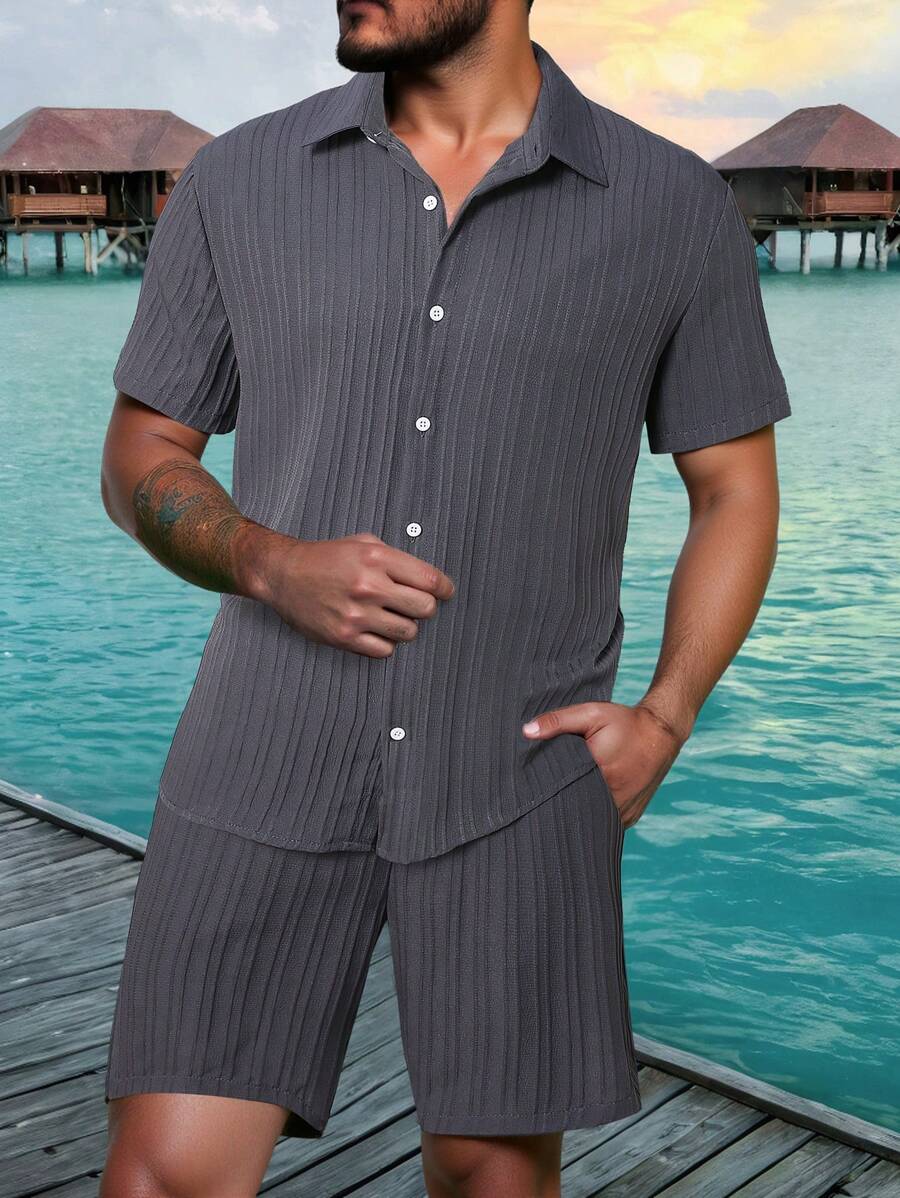 [KAUFE 1, ERHALTE 2] Conjunto Hemd und Shorts – Leicht & Stylisch für den Sommer